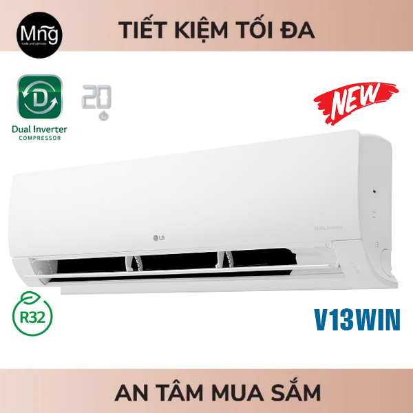 Điều hòa LG V13WIN -1.5HP-1 chiều inverter