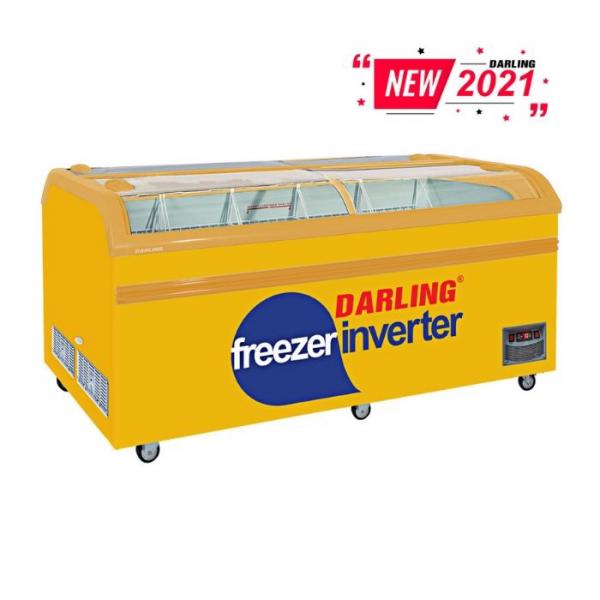 Tủ đông Darling Inverter 1000 lít DMF-10079 ASKI- 4 kính cong 2 bên