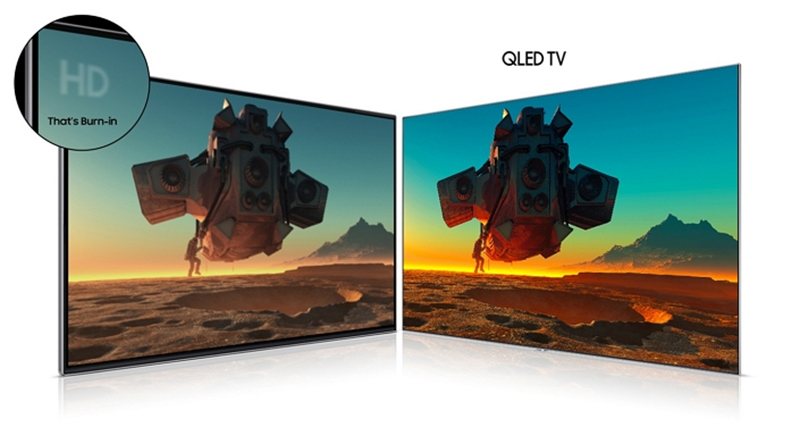 Tivi Samsung QLED bền màu theo thời gian
