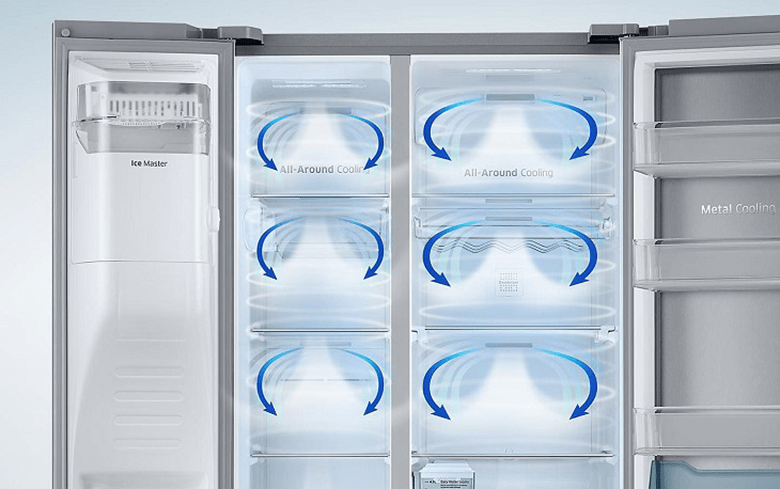Công nghệ làm lạnh dạng vòm của tủ lạnh Samsung