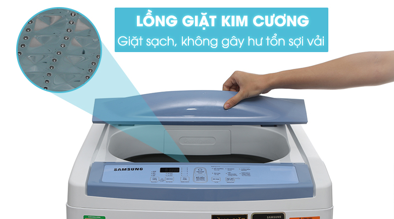 Máy giặt Samsung WA90M5120SW/SV 9Kg Lồng đứng-2