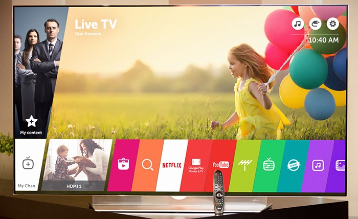 Tivi LG Smart Full HD 43 inch 43LK571C đa ứng dụng