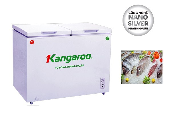 Tủ đông Kangaroo 268 lít KG268A2 công nghệ nano