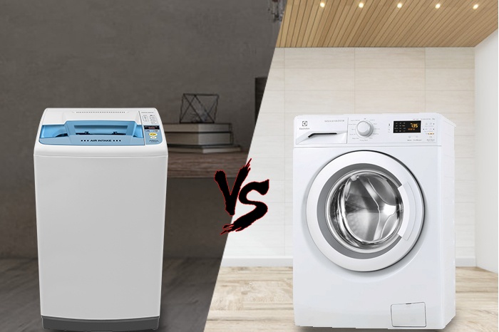 Nên mua máy giặt cửa ngang hay đứng? Loại máy giặt nào là phù hợp?