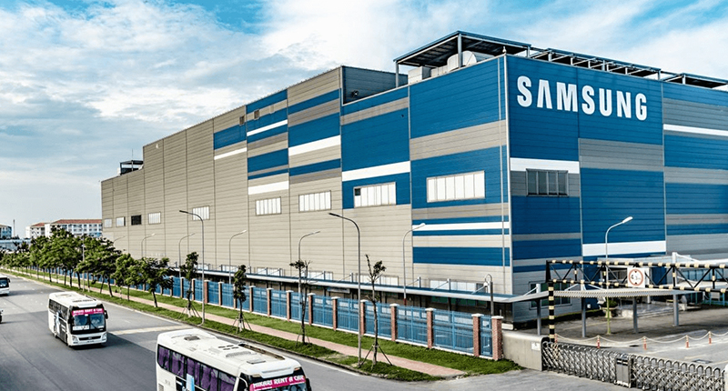 Tổ hợp nhà máy Samsung Electronics được đặt tại Thành phố Hồ Chí Minh