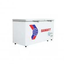 Tủ đông Sanaky 320 Lít Inverter cánh kính cường lực xanh  VH-4099A4KD