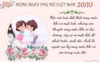 Những lời chúc 20-10 cho vợ và con gái ngọt và và đầy yêu thương không thể bỏ qua