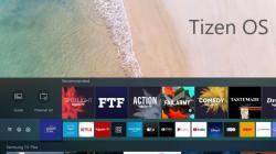 Hệ điều hành Tizen OS trên Tivi Samsung - công nghệ tốt nhất của Smart TV