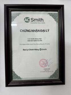 Điện máy Mạnh Nguyễn đại lý máy lọc nước AO Smith chính hãng uy tín tại Hà Nội