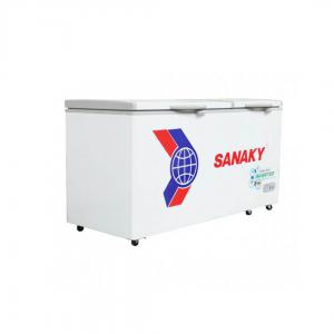 Tủ đông Sanaky 320 Lít Inverter cánh kính cường lực xanh  VH-4099A4KD