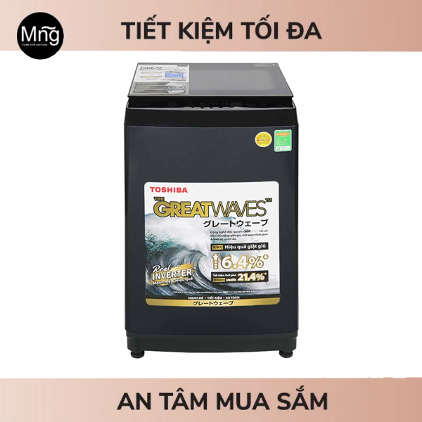 Máy Giặt Toshiba Inverter 10 Kg AW-DM1100PV(KK)