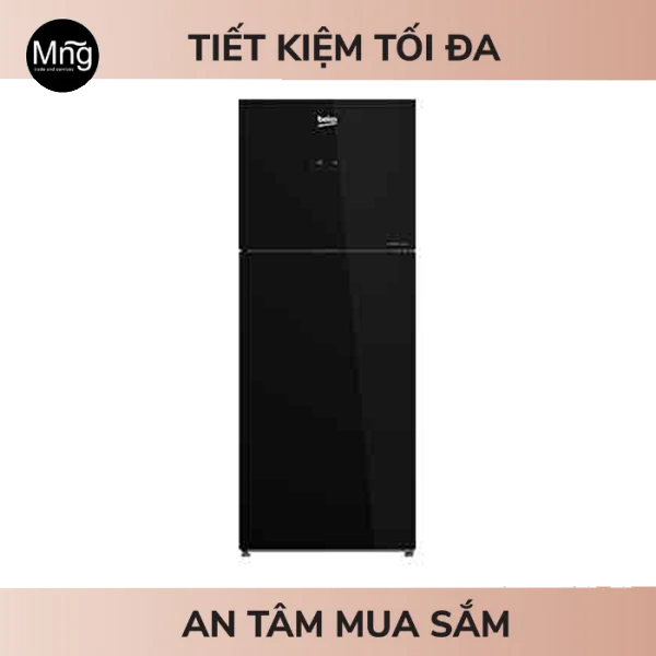 Tủ lạnh Beko ngăn đá trên 371 lít RDNT371E50VZHFSGB