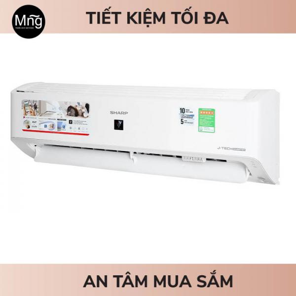 Điều hòa Sharp 1 chiều Inverter 12000BTU AH-XP13YMW