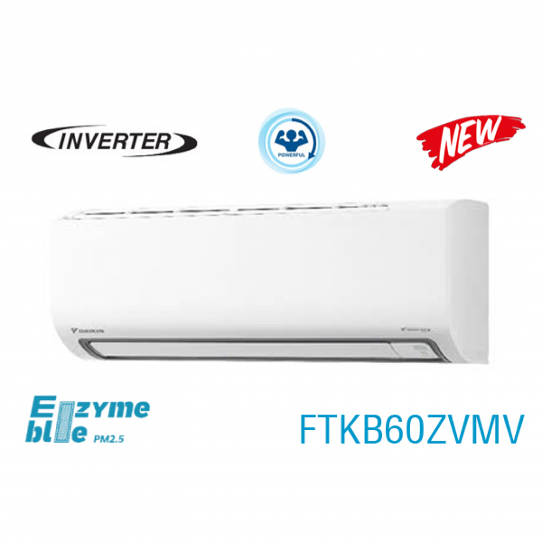Điều hòa Daikin inverter 21000 BTU 1 chiều FTKB60ZVMV
