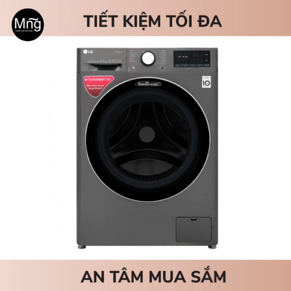 Máy giặt lồng ngang LG Inverter 10kg FV1410S3B