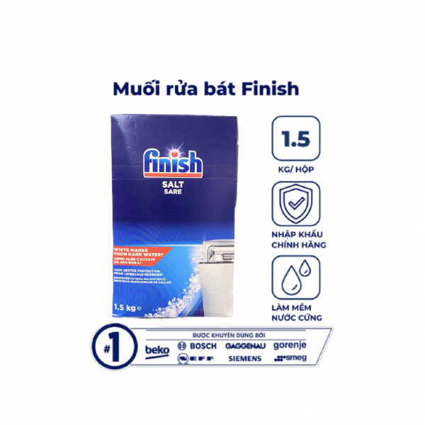 Muối rửa bát Finish FVSA15 1.5kg