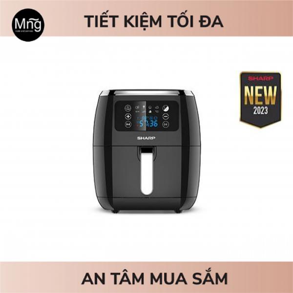 Nồi chiên không dầu Sharp KF-AF68EPV-BK 6.8 lít