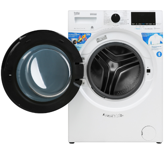 Máy giặt Beko 8 Kg lồng ngang Inverter WCV8649XWST