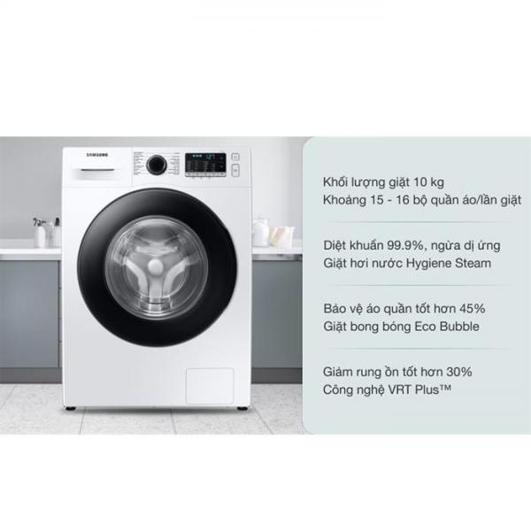 Máy giặt lồng ngang Samsung Inverter 10KG WW10TA046AE/SV