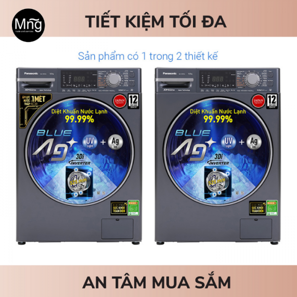 Máy giặt Panasonic Inverter 9.5 Kg NA-V95FX2BVT