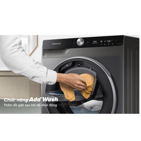 Máy giặt sấy Samsung AI 9.5KG WD95T754DBX/SV