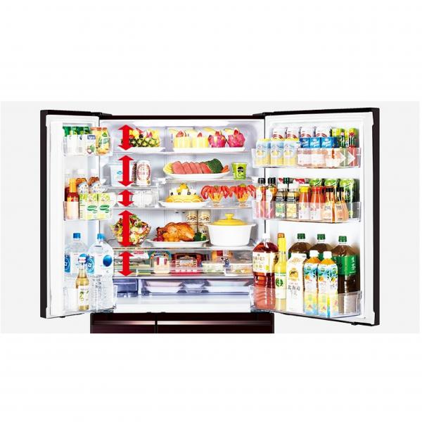 Tủ Lạnh Mitsubishi MR-WX70C (F) 694 lít 6 cửa