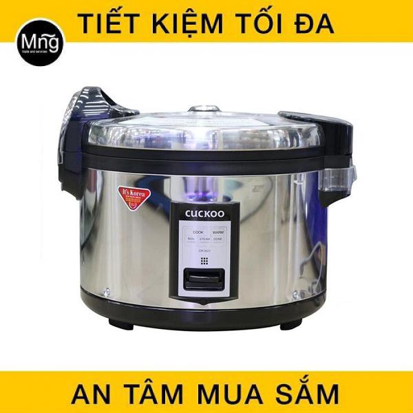 Nồi cơm điện Cuckoo CR-3521 màu Inox 6,3 lít