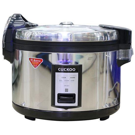Nồi cơm điện Cuckoo CR-3521 màu Inox 6,3 lít