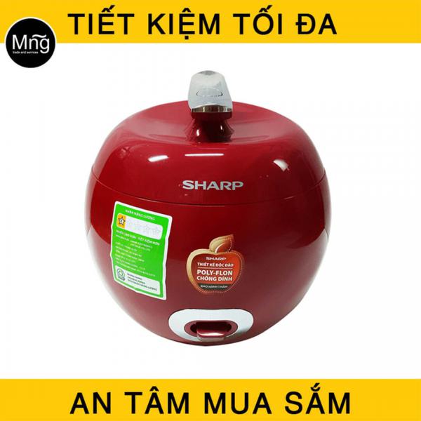 Nồi cơm điện Sharp 0.72 lít KS-A08V-RD ( Màu đỏ )