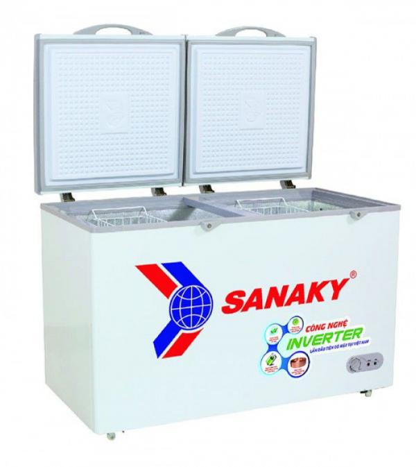 Tủ đông 2 chế độ 430 lít Sanaky inverter VH 5699W3
