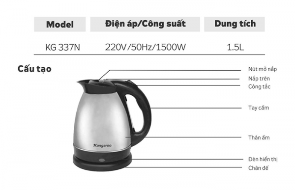 Siêu tốc Kangaroo KG337N