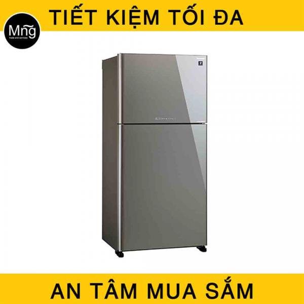 Tủ lạnh Sharp 650 lít Inverter SJ-XP650PG-SL