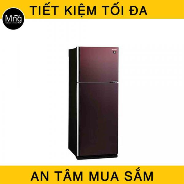 Tủ Lạnh Sharp 364 lít Inverter SJ-XP405PG-BR