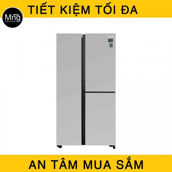 Tủ lạnh Samsung Side by side 670L RS63R5571SL/SV
