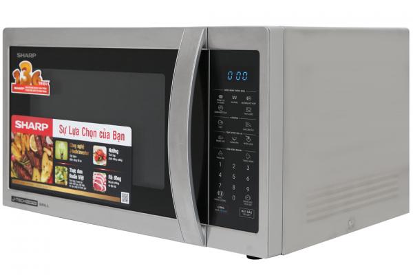 Lò vi sóng Sharp điện tử có nướng 25 lít R-G52XVN-ST