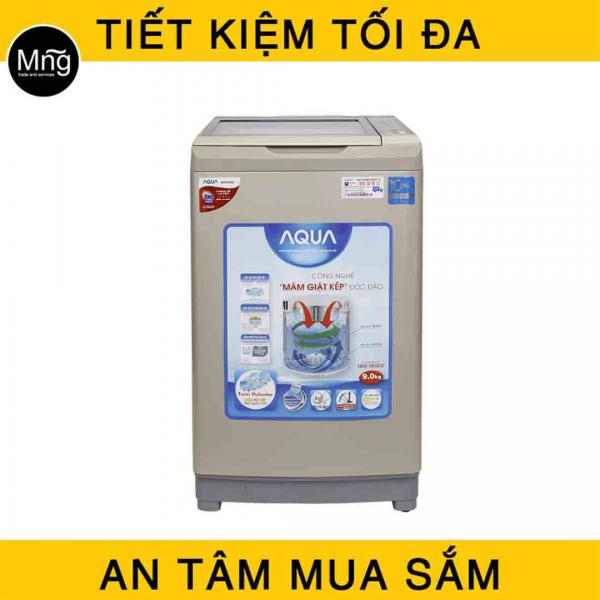 Máy giặt Aqua lồng đứng 10 kg AQW-FR100ET (W)