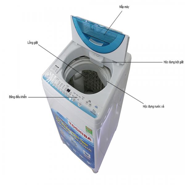 Máy giặt Toshiba lồng đứng 8.2kg AW-E920LV (WB)