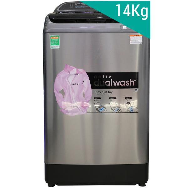 MÁY GIẶT SAMSUNG LỒNG ĐỨNG WA14J6750SP/SV - 14 KG