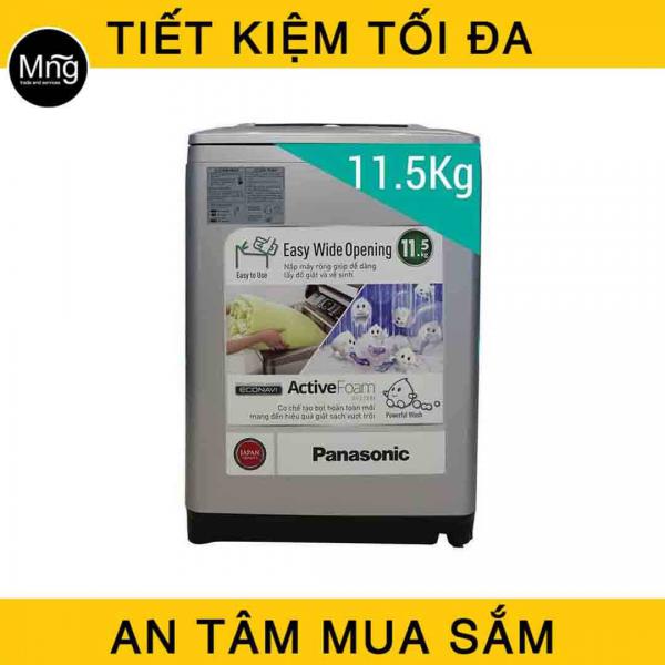Máy giặt panasonic 11.5kg lồng đứng NA-F115X1LRV