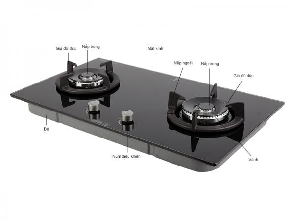 BẾP GAS ÂM ELECTROLUX EGT7627CK