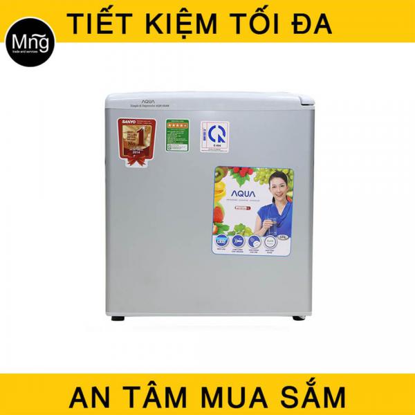 Tủ lạnh Aqua 50 lít AQR-55AR/SH - xám nhạt