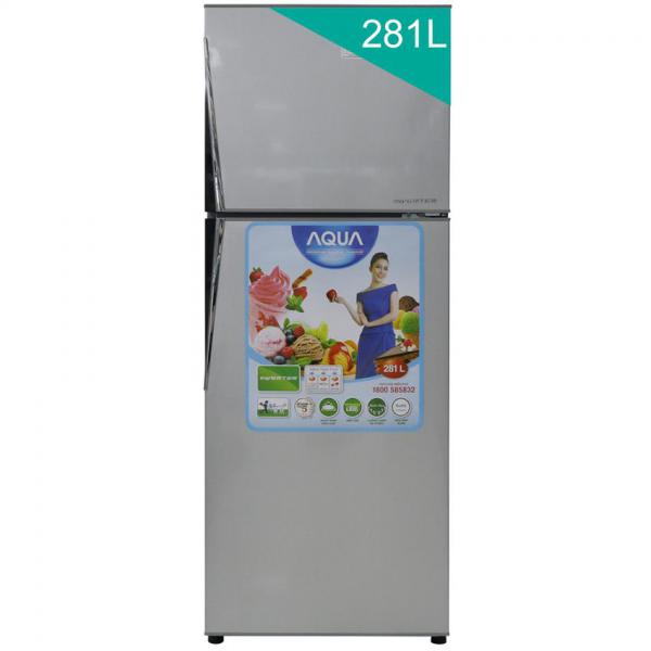 Tủ lạnh Aqua 281 lít AQR-I285AN(SN) - bạc