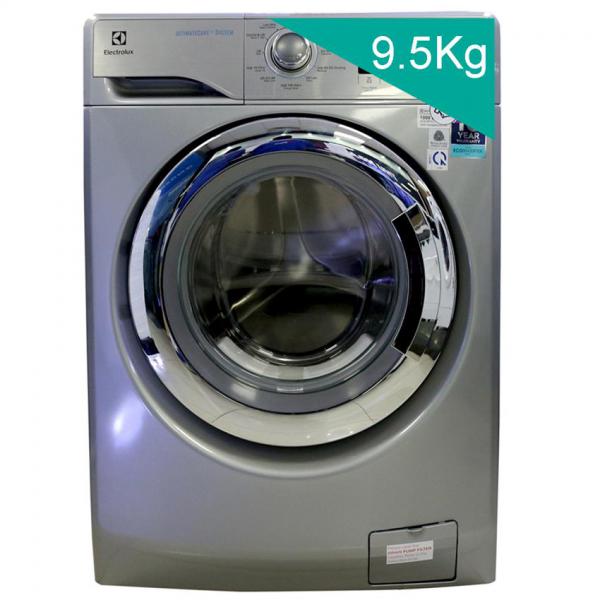 Máy giặt Electrolux 9.5 kg inverter lồng ngang EWF12935S - xám bạc