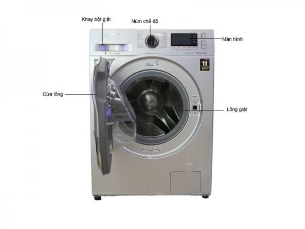 Máy giặt Samsung lồng ngang 10.5 kg WD10K6410OS/SV