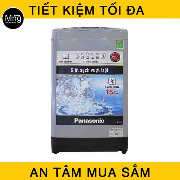 Máy giặt panasonic 8kg lồng đứng NA-F80VS9GRV