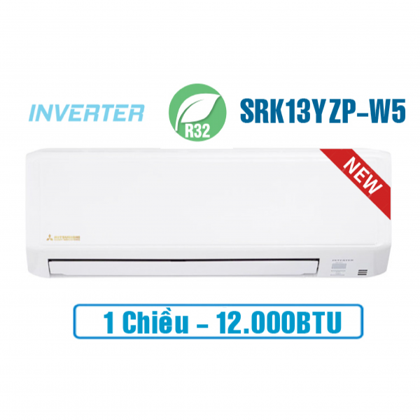 Điều hòa Mitsubishi Heavy inverter 12000BTU 1 chiều SRK13YZP-W5