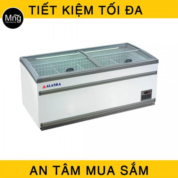Tủ đông Alaska 950 lít kính phẳng SDC-950Y