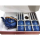 Bộ ấm trà hoa văn chạm nổi TP003
