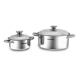 Bộ nồi inox 3 đáy Sunhouse SH332