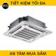 Điều hòa âm trần Cassette Midea 1 chiều 24.000BTU MCD-28CRN1